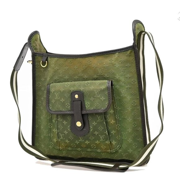 LOUIS VUITTON Bussus Marie Kate Shoulder Bag Monogram Mini Khaki M92322 36EF318 - Picture 1 of 16